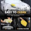 imageMicrofiber Car Wash Mitt Car Sponge Wrapped in Soft Plush Fiber Cloth Material Safe Washing with Any Car Soap Bucket Foam Gun Foam Cannon Other Cleaning Supplies