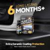 imagePlastic Restorer for Cars Black Trim Restorer Ceramic Crystal Coating Highly Concentrated Lasting Up to 6 Months with UV Protection Restore Automotive Exterior Protectant