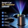 imageSmart Car Air Freshener Diffuser Voice Control with Starry Projection Light 3 Adjustable Modes Intelligent Aromatherapy for Essential Oil Smart Auto OnOff Voice Edition Cologne  OceanCologne and Ocean