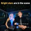 imageSmart Car Air Freshener Diffuser Voice Control with Starry Projection Light 3 Adjustable Modes Intelligent Aromatherapy for Essential Oil Smart Auto OnOff Voice Edition Cologne  OceanCologne and Ocean