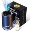 imageSmart Car Air Freshener Diffuser Voice Control with Starry Projection Light 3 Adjustable Modes Intelligent Aromatherapy for Essential Oil Smart Auto OnOff Voice Edition Cologne  OceanCologne
