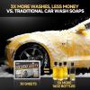 imageCar Wash Soap Strip 30 count Concentrated High Foaming Car Soap Instant Dissolves in 5 Seconds Greater Cleaning Action No Mixing Safe Washes for Cars Trucks Motorcycles RVs and More
