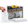 imageCar Wash Soap Strip 30 count Concentrated High Foaming Car Soap Instant Dissolves in 5 Seconds Greater Cleaning Action No Mixing Safe Washes for Cars Trucks Motorcycles RVs and More
