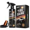 imageTire Shine Spray Longer Lasting Ceramic Tire Coating Deep HighGloss Wet Look User Friendly with Tire Shine Applicator UV Protection for Cars Trucks RVs and Motorcycles 16 fl oz16 Fl Oz Pack of 1