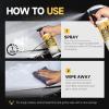 imageBug Remover for Cars Exterior  Tree Sap Remover for Car Quickly Dissolves Bird Poop Water Spots Resin amp Grease  Safe on Paint Glass Chrome amp Rubber Microfiber Towel for Easy Cleaning 16 fl oz