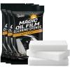 imagetoretark Disposable Oil Film Cleaning Brush for Car Windows Outside 1 Pad Cleans Entire SUV Wet amp Wipe Sponge Simple to Use Glass Oil Film Remover for Car Window Glass Emulsion Cleaner 2 Pack3